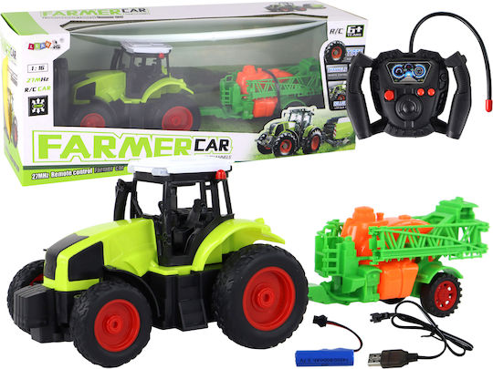 Lean Toys Remote Controlled Tractor