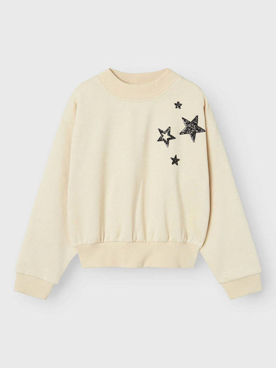 Name It Kids Sweatshirt Beige Blouse