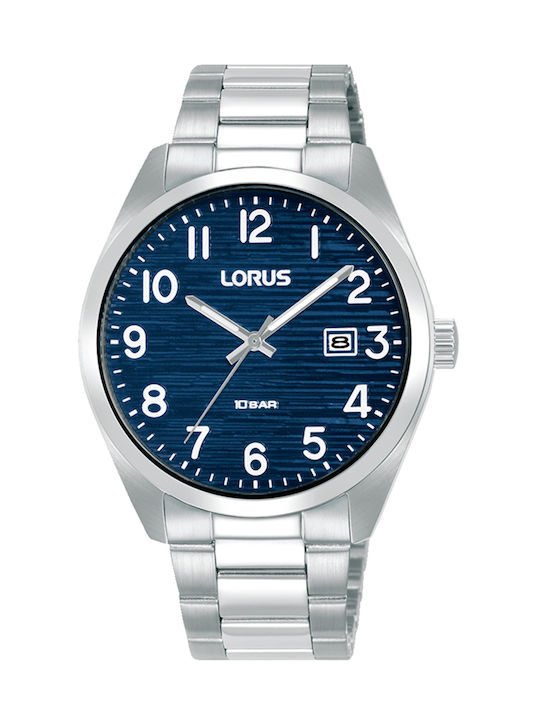 Lorus Classic Ανδρικό Ρολόι Μπαταρίας με Ασημί ...