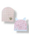 Set Căciuli Copii Textil Ecru, Beige, Powder