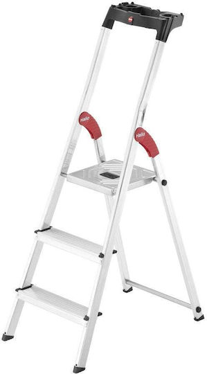 Household Ladder L60 Standardline Aluminum 3 Steps