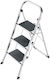 Folding Step Stool K70 Standardline Aluminum 3 Steps Safety Handle