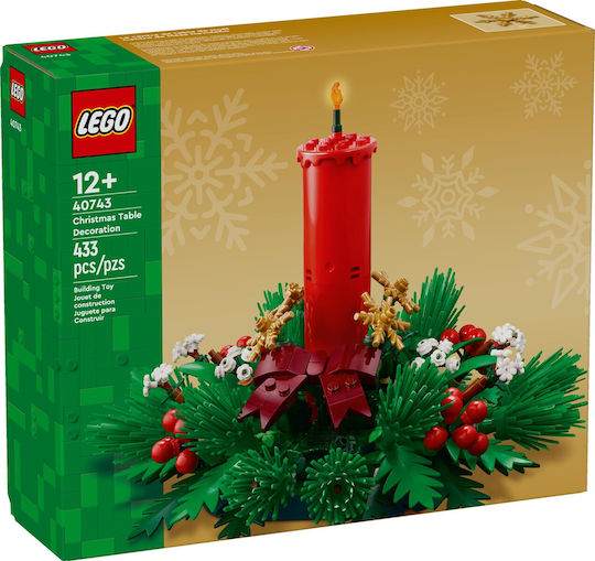 LEGO Building Blocks Christmas Table Decoration for 12+ Years 433 Pieces