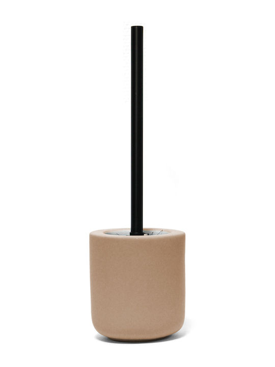 Douceur d'Intérieur Keramik Badezimmer Toilettenbürste Beige
