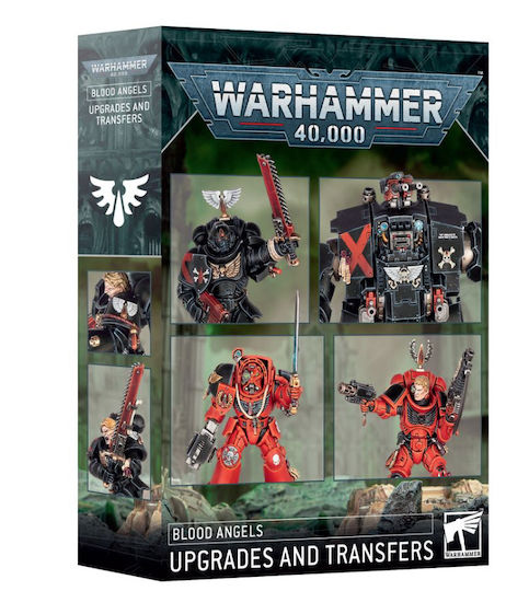 Warhammer 40.000 Blood Angels Upgrades Transfers