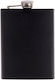 Schwarze Trinkflasche aus Edelstahl 240ml 04023