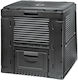 Compost Bin E-composter Base 470l Black