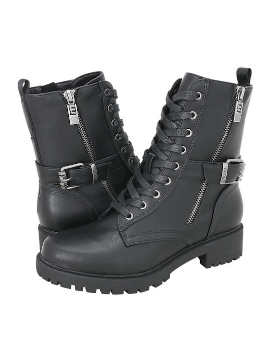 Tetten Ghete dama de piele Negru