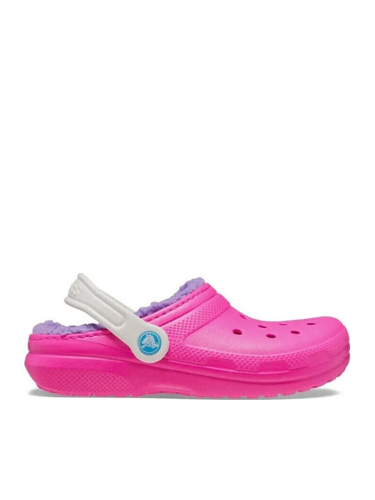 Παντόφλες Ροζ Classic Lined Clog