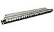 Solarix 19" Unbestücktes Modulares Patchpanel 24 Ports 1HE Sx24m-0-stp-bk-uni-n