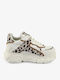Γυναικεία Chunky Sneakers White / Beige / Leo