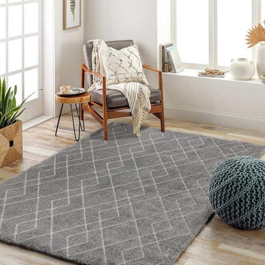 Saray Home Velvet Teppich Rechteckig Zottelig Synthetisch,Polyester/Cotton/Leather AP