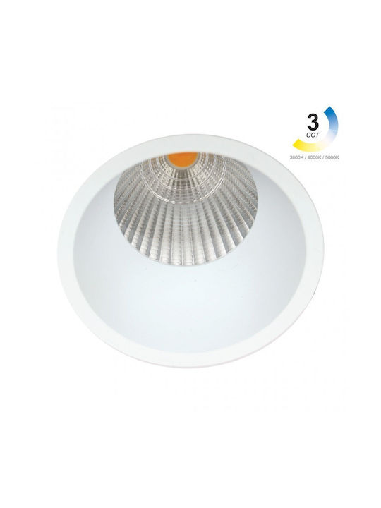 Gekas Recessed Spot Black 1pcs