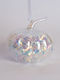 Eurolamp Illuminated Christmas Glass Figure Pumpkin Transparent Height 10cm