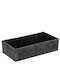 Tavă din melamină gri 20x11x5cm