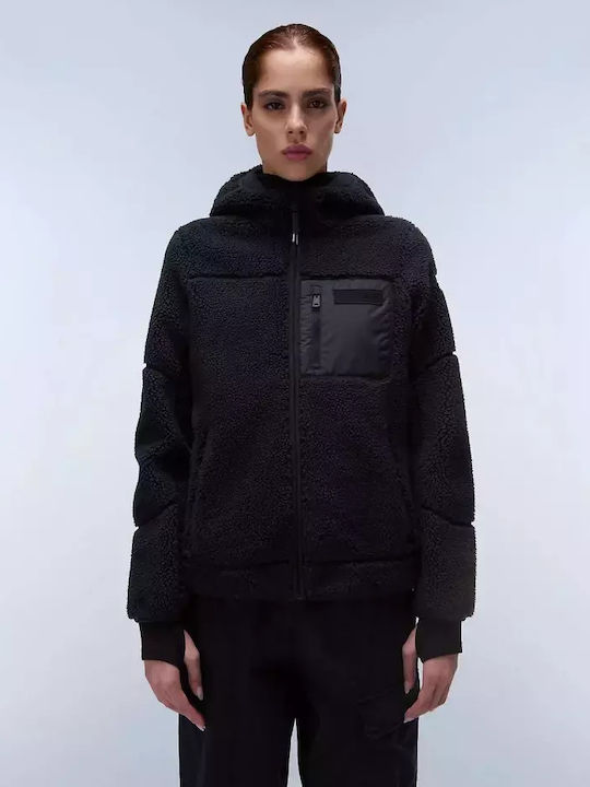 Napapijri Yupik Fleece Jachetă de damă cu Fermo...