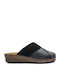 Anatomical Leather Women's Slippers Black