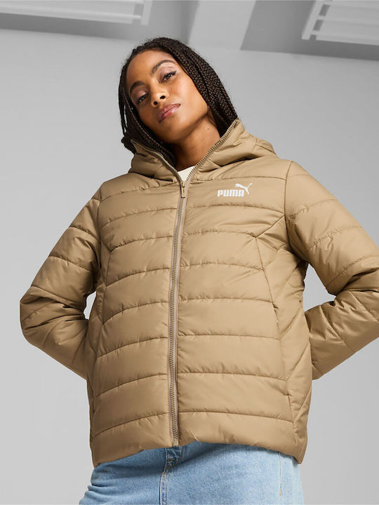 PUMA Κοντό Γυναικείο Puffer Μπουφάν Αντιανεμικό...