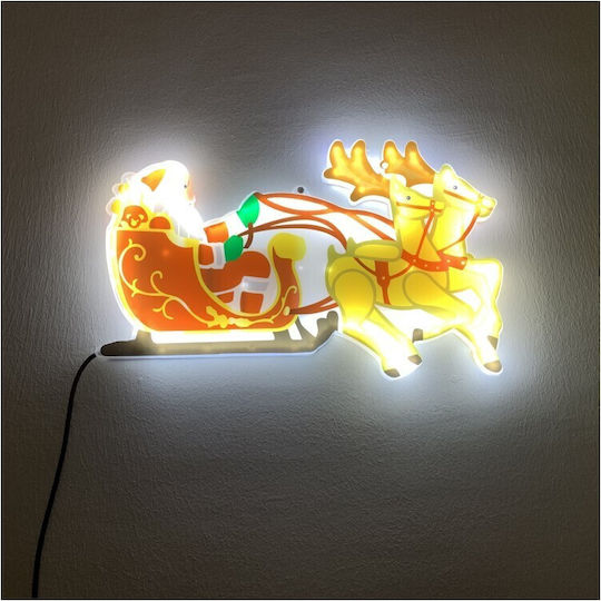 Weihnachtliche Figur Schlitten Διακοσμητική