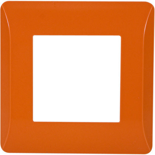 Elmark Switch Frame 1 Position in Orange Color 063012