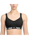 Dri-Fit Indy Γυναικείο Αθλητικό Μπουστάκι Black / White με Επένδυση
