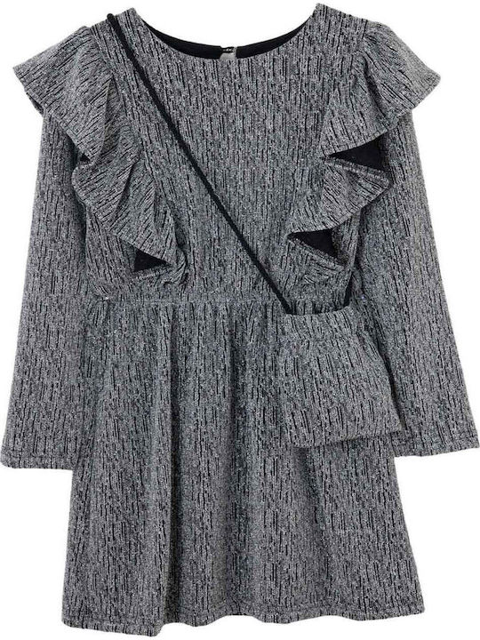 Children's Dress Set with Accessories Silver