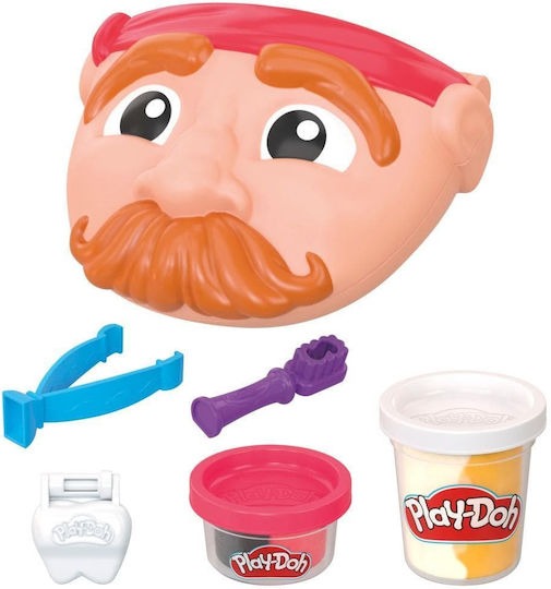 Hasbro Play-Doh Spielset Modellierknete Ini Pirate Drill N Fill mit 2 Farben für 3+ Jahre