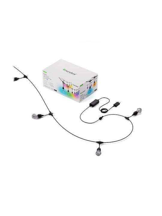 Nanoleaf Στεγανή Smart Γιρλάντα Φωτισμού LED 30m με 40 Λάμπες