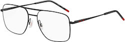 Boss Herren Metallisches Brillengestell Schwarz...