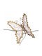 Hängender Weihnachtsbaumschmuck Schmetterling Stoff-Rosa