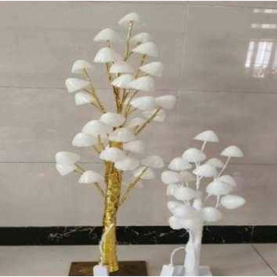 cu lumină LED Decorațiune de Crăciun Braduleț 45cm. Electrică Alb