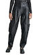 Women's Fabric Trousers Black
