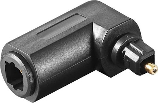 Goobay 11925 Toslink Digital Audio Adapter 90° Goobay