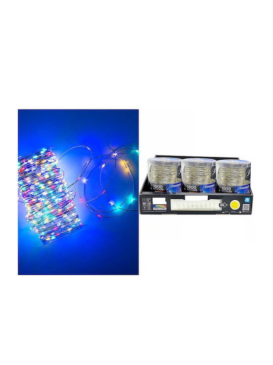 Lichterketten LED 23m. Mehrfarbige in Zeichenfolge 1Stück