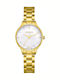 Lee Cooper Damen Uhr mit Gold Metallarmband