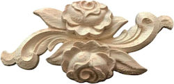 Wooden Flower 2 Pieces