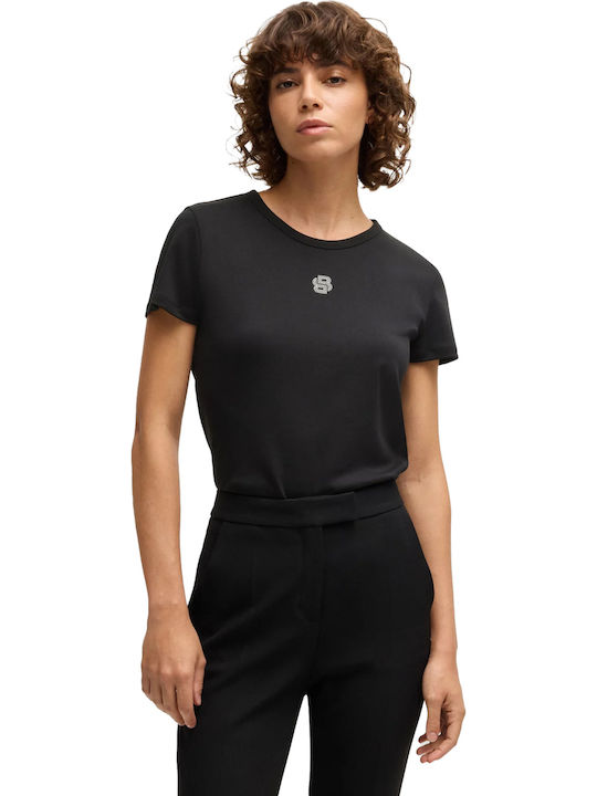 Γυναικείο T-shirt Μαύρο