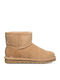 Suede Women's Ankle Boots Brown