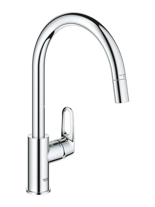 Grohe Kitchen Faucet Counter Silver