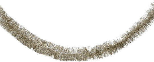 Kaemingk Weihnachtliche Girlande Plastik Beige 270x7cm 1Stück