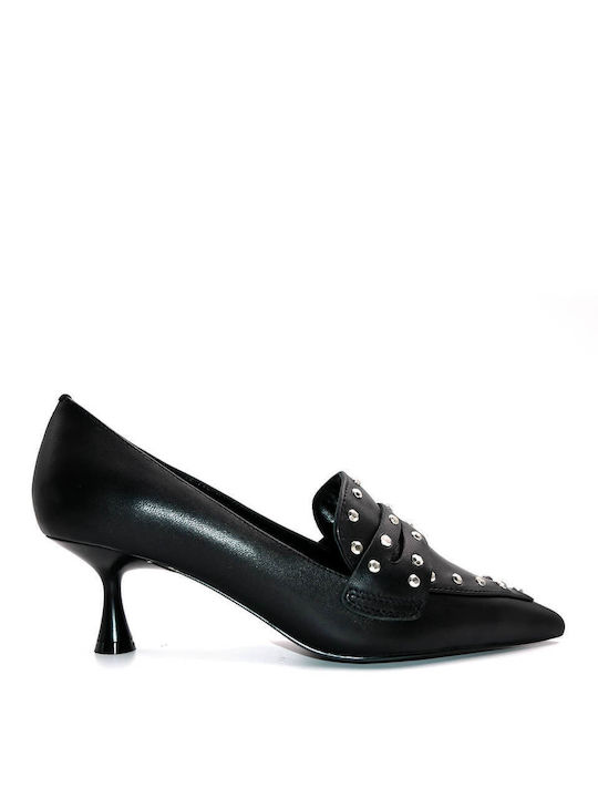 Favela Pointed Toe Black Heels