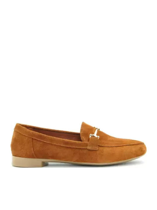 Γυναικεία Loafers σε Καφέ Χρώμα