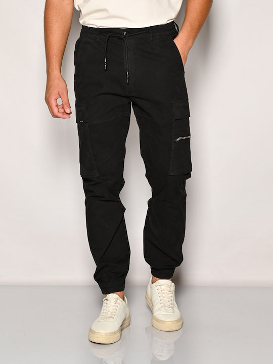 Brokers Jeans Παντελόνι Cargo Ελαστικό σε Loose...