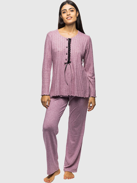 Koyote Winter Damen Pyjama-Set Rotten Apple