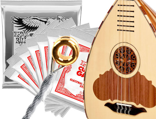 Ernie Ball Ernie Ball Einstellen Nickel gewickelt Laouto-Saiten 14 - 32