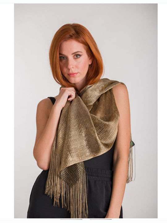 Afoi Giannakopouloi Women's Scarf Gold