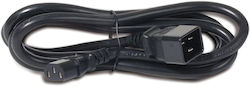 Apc Electric Cable Power Iec 60320 C13 To Iec 60320 C20 1.98 M Black P N Smt2200i-ar Smt2200r2i-ar Smt3000i-ar Smt3000r2i-ar Srt1500xli Srt2200xli-kr Apc Electric Cable Power Iec 60320 C13 To Iec 60320 C20 1.98 M Black P N Smt2200i-ar Smt2200r2i-ar Smt3000i-ar Smt3000r2i-ar Srt1500xli Srt2200xli-kr