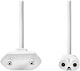Nedis Power Cable Adapters Euro Plug Iec-320-c7 Connector Straight-straight Two-wire White Bulk 5m