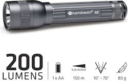 Suprabeam Στεγανός Φακός LED 200lm