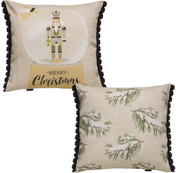 Kentia Christmas Decorative Pillowcase Snow 2pcs